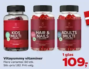 Kvickly Vitayummy vitaminer tilbud
