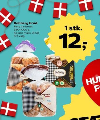 Kvickly Kohberg brød tilbud