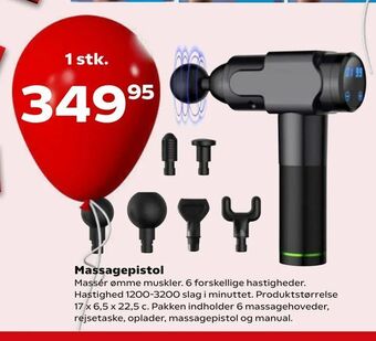 Kvickly Massagepistol tilbud