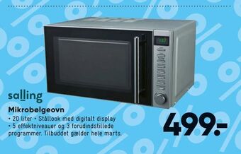 Bilka Mikrobølgeovn tilbud