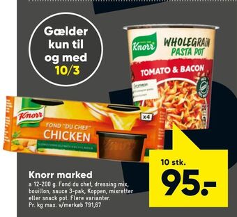 Bilka Knorr marked tilbud