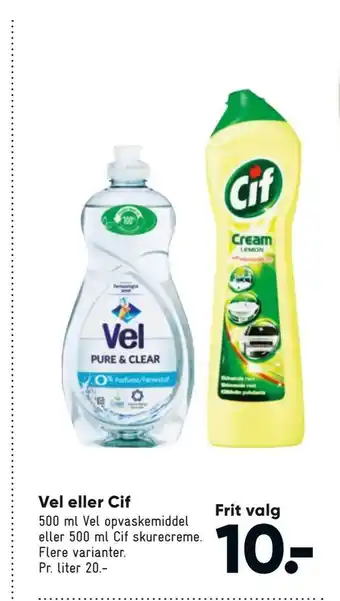 Vel eller Cif