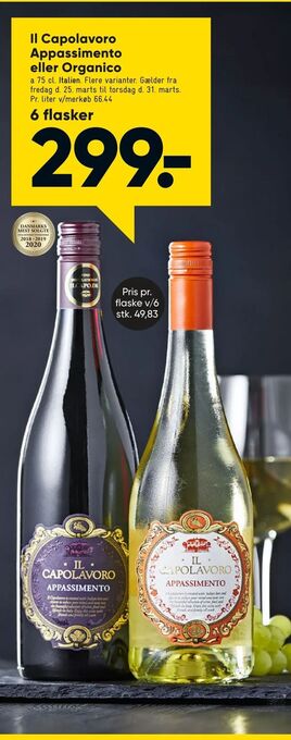 Bilka Il Capolavoro Appassimento eller Organico tilbud