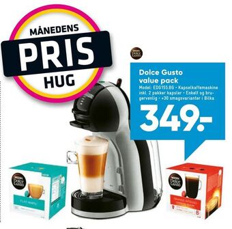 Bilka Dolce Gusto value pack tilbud