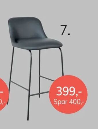 Daells Bolighus Barstol tilbud