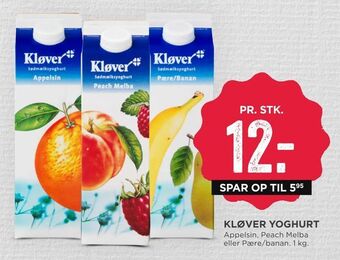 MENY Kløver yoghurt tilbud