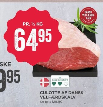 MENY Culotte af dansk velfærdskalv tilbud