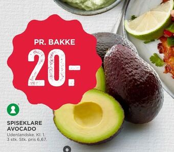 MENY Spiseklare avocado tilbud