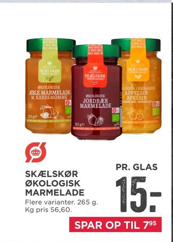 MENY Skælskør økologisk marmelade tilbud