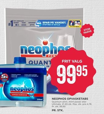 MENY Neophos opvasketabs tilbud