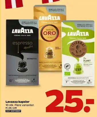Netto Lavazza kapsler tilbud