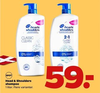 Netto Head & Shoulders shampoo tilbud