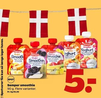Netto Semper smoothie tilbud
