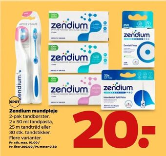 Zendium mundpleje