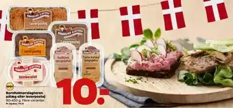 Netto Bornholmerslagteren pålæg eller leverpostej tilbud