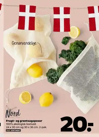 Frugt- og grøntsagsposer