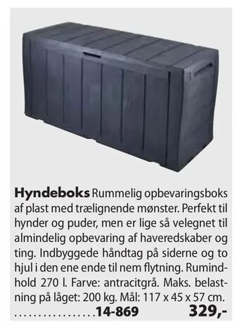Biltema Hyndeboks tilbud