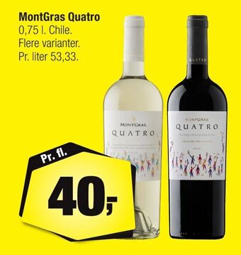 Calle MontGras Quatro tilbud