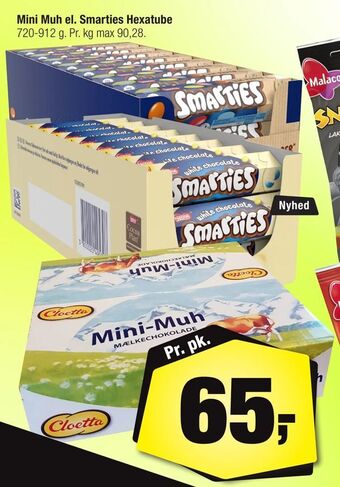 Calle Mini Muh el. Smarties Hexatube tilbud