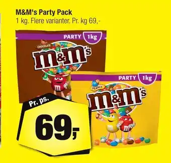 Calle M&M's Party Pack tilbud