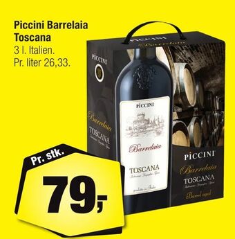 Calle Piccini Barrelaia Toscana tilbud