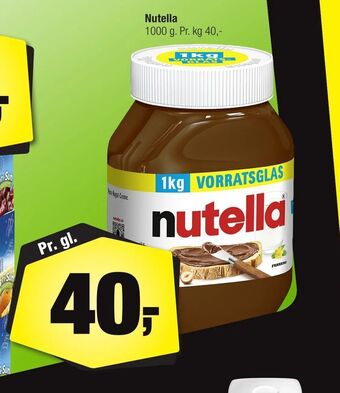 Calle Nutella tilbud