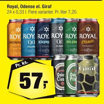 Calle Royal, Odense el. Giraf tilbud