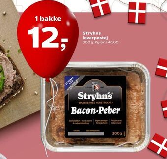 SuperBrugsen Stryhns leverpostej tilbud