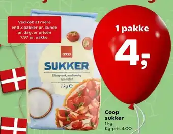 SuperBrugsen Coop sukker tilbud