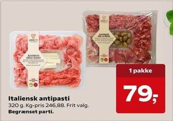 SuperBrugsen Italiensk antipasti tilbud