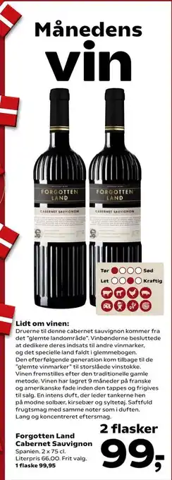 Forgotten Land Cabernet Sauvignon