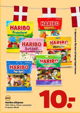 Netto Haribo slikpose tilbud