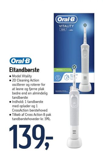 Føtex Eltandbørste tilbud