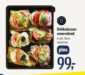 Føtex Delikatessen smørrebrød tilbud