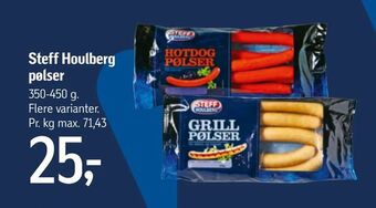 Føtex Steff Houlberg pølser tilbud