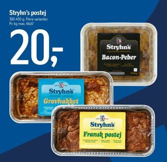Føtex Stryhn's postej tilbud