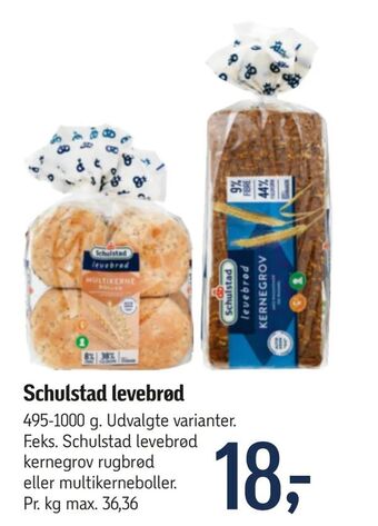 Føtex Schulstad levebrød tilbud