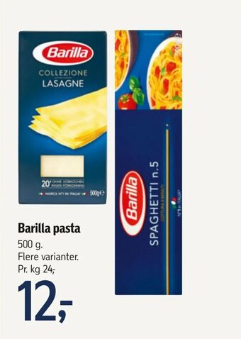 Barilla pasta