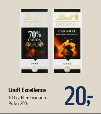 Føtex Lindt Excellence tilbud