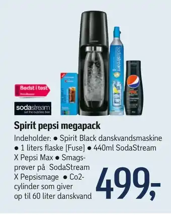 Føtex Spirit pepsi megapack tilbud