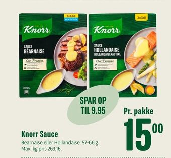 Min Købmand Knorr Sauce tilbud