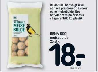REMA 1000 REMA 1000 mejsebolde tilbud