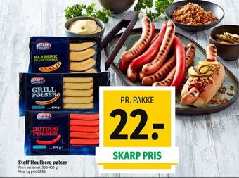 SPAR Steff Houlberg pølser tilbud