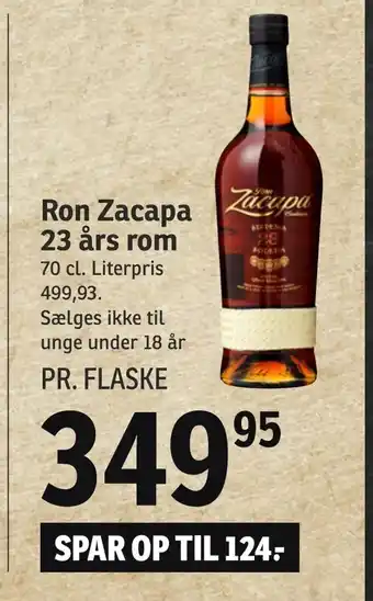 Ron Zacapa 23 års rom