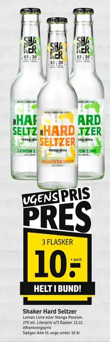 Shaker Hard Seltzer
