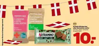 Netto Protein Kitchen bar eller Nutramino wafer tilbud