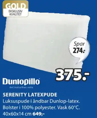 Dunlopillo Serenity Latexpude
