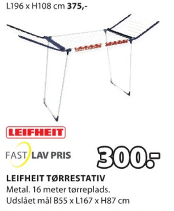 JYSK Leifheit Tørrestativ tilbud