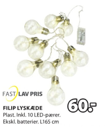 JYSK Filip Lyskæde tilbud