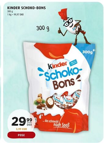 Scandinavian Park Kinder schoko-bons tilbud